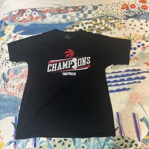 Raptors Champions NBA Fianals T Shirt - black - large